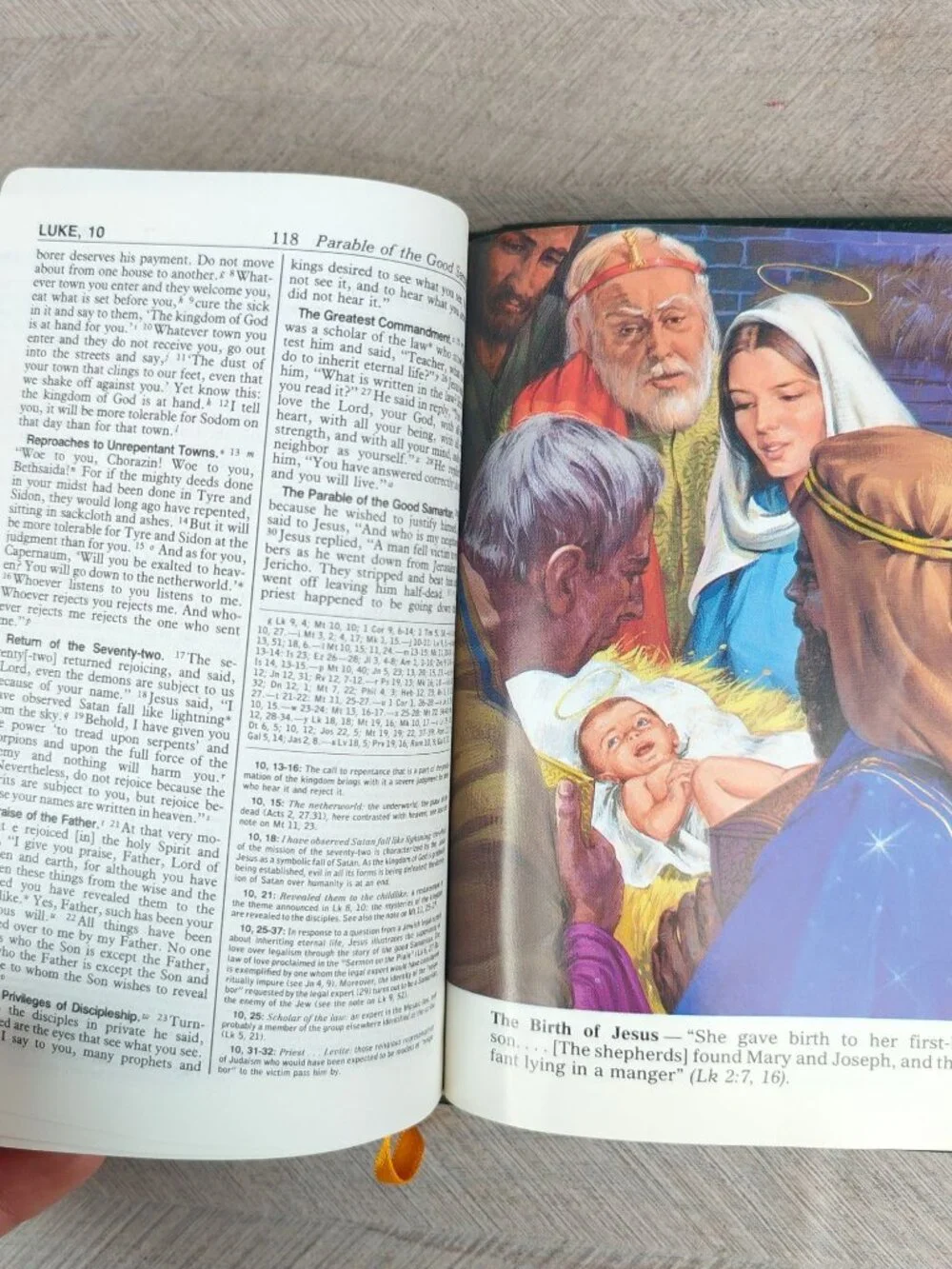 New American Bible St. Joseph Personal Size Edition Illustrated 1992